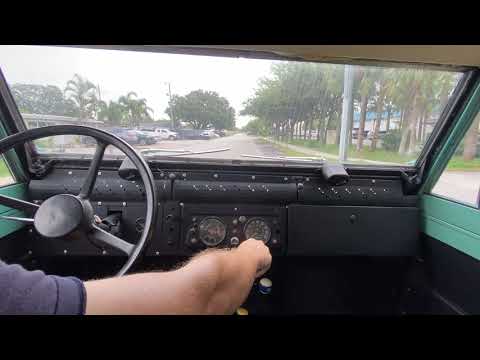 1965 Land Rover 88 Series IIA Santana Test Drive Video