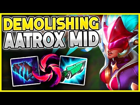 Platinum Aatrox Mid gets Bulldozed by my AP Shyvana!! | Veralion | League of Legends