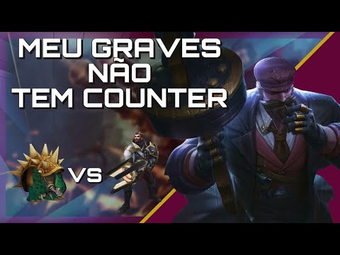 GRAVES VS RAMMUS , COUNTERANDO O COUNTER (UNRANKED AO DIAMOND EP 4)