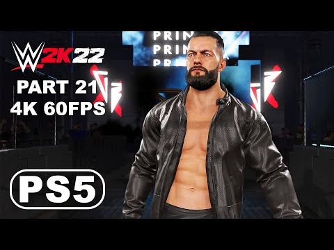 WWE 2K22 MyRise PS5 Gameplay Walkthrough Part 21 - WWE 2K22 Gameplay (4K 60FPS) No Commentary