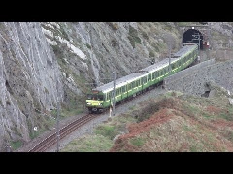Dart Train number 8317 - Bray Hill, Wicklow