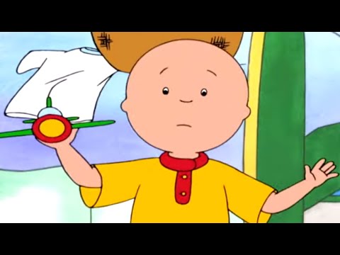 Caillou's Aeroplane | Caillou Cartoon