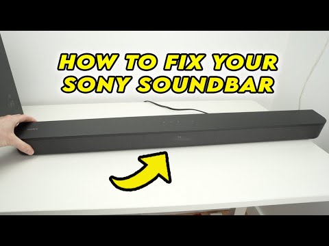How to Fix Your Sony Soundbar
