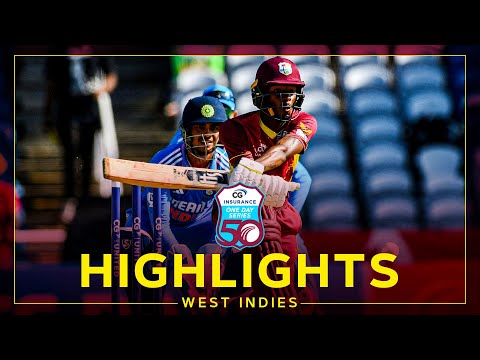 Highlights | West Indies v India | India Claim Series | 3rd CG United ODI