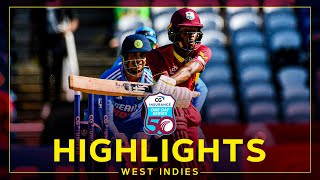 Highlights  West Indies v India  India Claim Serie