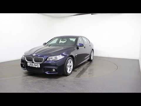LB66NHO BMW 5 SERIES 2.0 520D M SPORT 4d AUTO 188 BHP