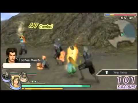 Warriors Orochi 2 (PSP) | Gameplay Trailer