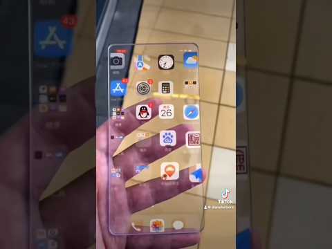TE IMAGINAS TENER UN IPHONE TRANSPARENTE 📲