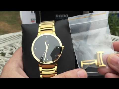 RADO CENTRIX DIAMOND JUBILEE  unboxing