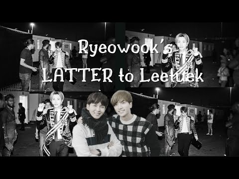 Ryeowook's letter to Leeteuk | SuperTV Season 2 Ep12