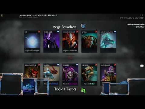 Vega vs Flipsid3 Game 3 - Nanyang Europe - Llama & MotPax