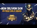 NEW Oblivion Skin!! 29 Frag Solo Squad!! - Fortnite Battle Royale Gameplay - Ninja