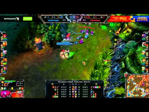 ReC Season 2 Playoff - League of Legends - Grand Final - myRevenge vs Forsakens - match #1