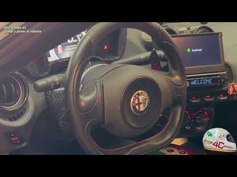 Alfa Romeo 4C Quitar el volante