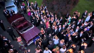 preview picture of video 'Aerial Magic of the Maloney-Florke Wedding in Cold Spring NY'