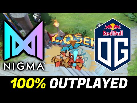 NIGMA vs OG — 100% OUTPLAYED