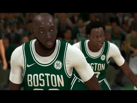 NBA 2K20 Bol Bol My Career - Twin Towers in Boston!