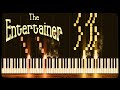 The Entertainer - Scott Joplin [Piano Tutorial] (Synthesia)
