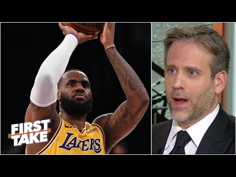 馬克斯驚歎于勒布朗一直以來的三分球命中率｜第一時間報道 (Max marvels at LeBron consistently hitting 3-pointers | First Take)