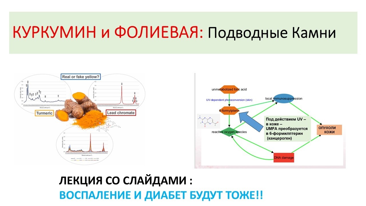Куркумин и Фолат: Подводные Камни.