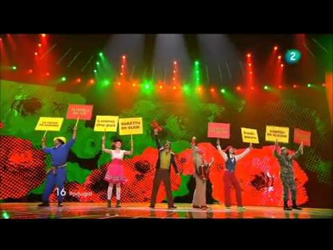 Portugal Eurovision 2011 HQ - Homens Da Luta - A Luta e Algeria