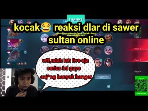 reaksi kocak dlar di donate,udah lah dollar jd streamer aja😂
