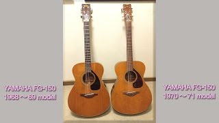 Video thumbnail for YAMAHA FG-150 Red Label 60‘s model & 70's model by Ballad Maker Channel