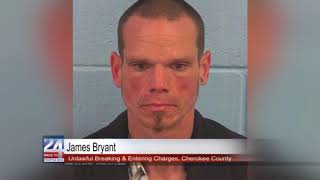 Etowah County Man Charged with Unlawful Breaking & Entering Charges