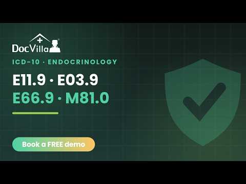Common Icd 10 Codes For Endocrinology Quick Reference Docvilla