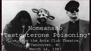 Nomeansno live in Vancouver, Canada, 1987: Testosterone Poisoning