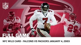 Michael Vick&#39;s Historic Upset | Falcons vs. Packers 2002 NFC Wild Card Playoffs | NFL Full Game