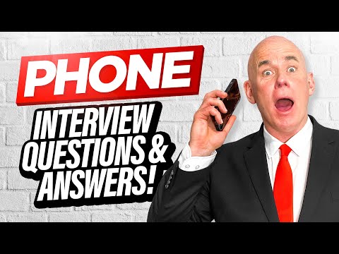 , title : 'PHONE INTERVIEW QUESTIONS & ANSWERS! (A Real ‘LIVE’ Telephone Job Interview Example!)'