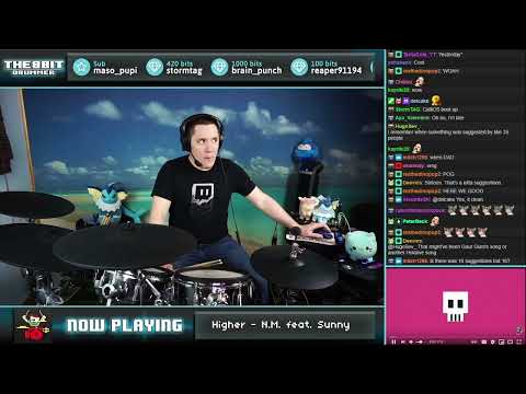 The8BitDrummer // Mori Calliope - The Grim Reaper is a Live-Streamer