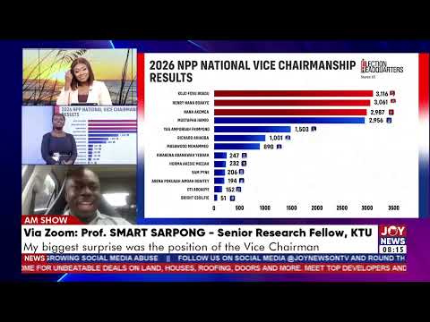 NPP elects new national leadership: The NPP has brought in more energy - Prof. Smart Sarpong