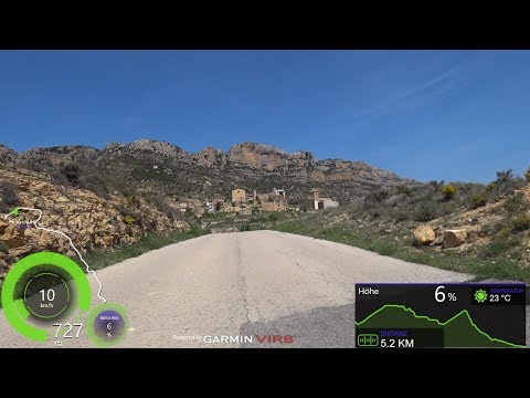 Fat Burning 120 Minute Sunshine Indoor Cycling Workout Spain 4K Garmin Video