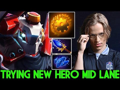 TOPSON [Clockwerk] Trying New Hero Mid Lane Fast Scepter Build Dota 2