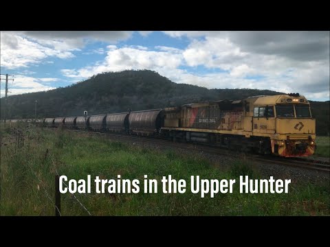 Coal trains in the Upper Hunter