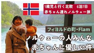 【ノルウェーVlog】赤ちゃん連れでもノルウェーでフィヨルド旅できた【一歳児との海外旅行記】
