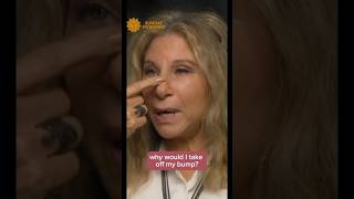 Barbra Streisand on embracing her iconic nose #shorts