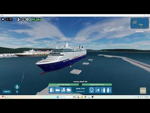 Thumbnail for Celebrity Eclipse & Disney Magic Horn Battle on Cruise Ship Simulator Roblox