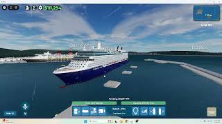 Celebrity Eclipse & Disney Magic Horn Battle on Cruise Ship Simulator Roblox