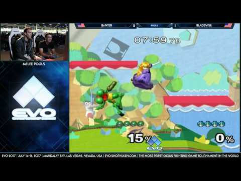EVO 2017 - Bladewise (Peach) vs. banter (Samus) - Round 1 Pools
