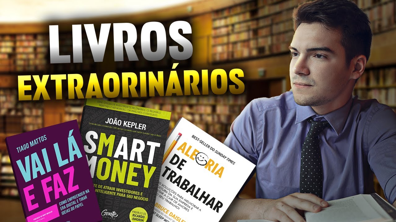 OS 10 MELHORES LIVROS DE EMPREENDEDORISMO QUE JÁ LI | Pt. 1"