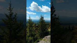 preview picture of video 'View from the top of Kate Mt. Vermontville (Adirondacks) No trail.gps.about 1mi up 5.5 hr rnd trip'