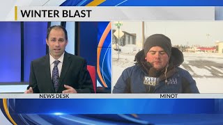 Winter Blast in Minot