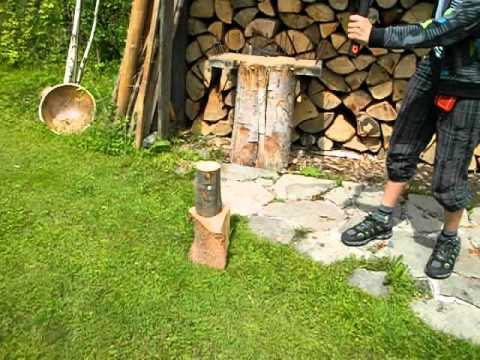 Sekanie dreva 1
