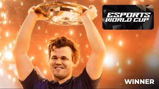 מגנוס קארלסן עושה זאת שוב! אלוף ESPORTS