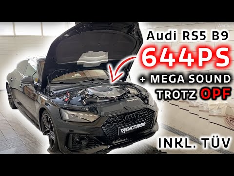 644PS mit TÜV! Audi RS4 & RS5 B9 | BTM Stage 5 | Acceleration & Sound & Revs - BTM Turbo