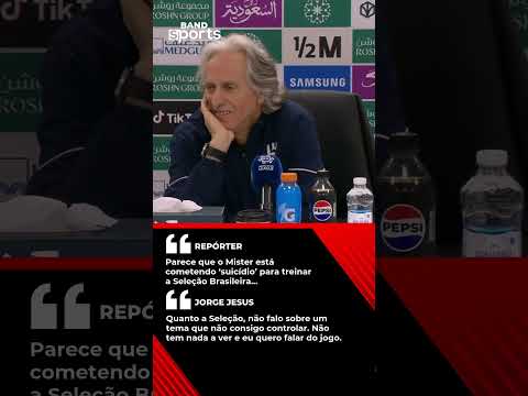 JORGE JESUS SOBRE SELEÇÃO BRASILEIRA: