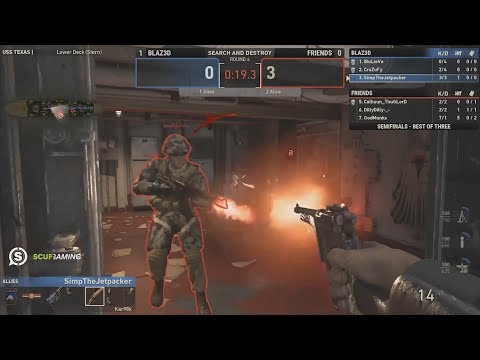 Blaz3d vs Friends of the Crown - $300 Min. 3v3 S&D - Semifinals - January 10th